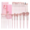 MAANGE 30 Pcs Professional Makeup Brushes with Case, Premium Synthetic