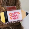 Teacher Hair Clips - Pencil Claw Clip,Cute Headband For School