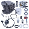 Fit Husqvarna 55 50 51 Chainsaw 503609171 46mm Cylinder Piston