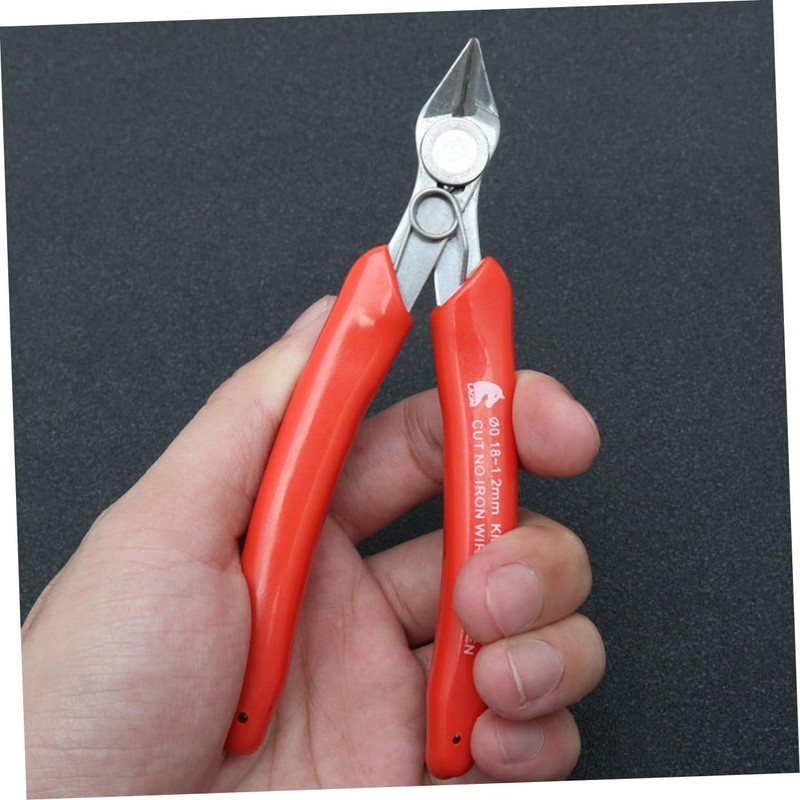 OSALADI 2pcs Stainless Steel Multi-purpose Sharp-nose Pliers Tool for Wire