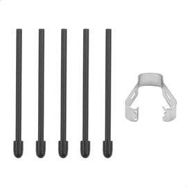 Remarkable Max Lumi2 Pen 2 Refills, Standard Lead for Pen Tablets, 5 Pieces, Compatible Replacement Nibs, Drawing, Composition Design, Black (Storage Case Included), Corer Extractor, High Abrasion Resistant, Ultra Sensitivity, Good Writing, Smooth, Ultra Fine, 0.02 inches (0.5 mm)