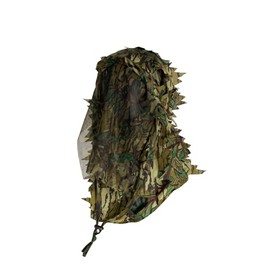Titan 3D Camouflage Leafy Face Mask - One Size Fits All Hunting Gear, Full Face Mask with Mossy Oak Greenleaf Pattern, Pair with Ghillie Camo Suit, Designed for Turkey Hunting, Stalking Game & More