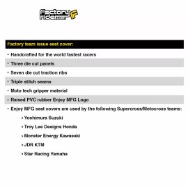 Suzuki 2000-2024 SUZUKI DRZ 400 400S 400E 400SM SEAT COVER ALL BLACK/Yell Ribs LOGO #70