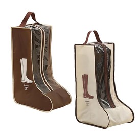 Portable Dustproof Boot Bag, Shoe Bag, 2 Pieces Boot Storage, High Boot Organiser, Protective Bag with Handle, Riding Boot Bag, Shoe Bag, Travel Portable
