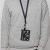 3 Piece Wallet with Camouflage Pattern, 3-Piece Black Lobster Clasp,