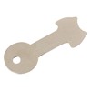 Set of 4 Shopping Trolley Token Key Ring Shopping Trolley