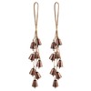 2 Pack Witch Bells for Door Knob Protection Outdoor Bells