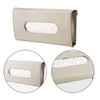 Car Visor Tissue Box Multifunctional Car Tissue Holder PU Leather