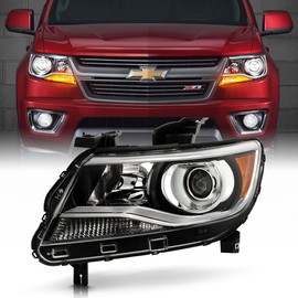 ACANII - For 2015-2021 Chevy Colorado Factory Style Projector Type Headlight Headlamp Replacement Right Passenger Side