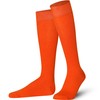Mysocks Unisex Knee High Long Socks Orange,4-7