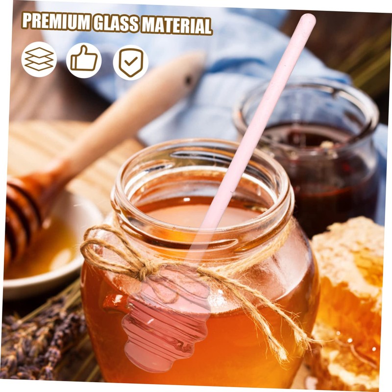 BIUDECO Honey Dipper Stick Easy to Use Wash for Honey