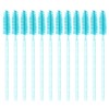 Eyelash Brushes Disposable Peacock Blue Eyelash Brushes for Makeup Cosmetic