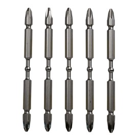 HiKOKI 0033-4002 Power Kob Bit, Total Length 4.3 inches (110 mm), Hex Shaft Width 2.5 inches (6.35 mm), For Impact Drivers, Pack of 5