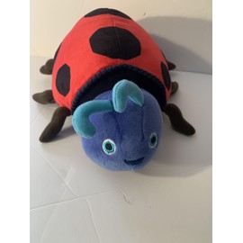 Weighted stuffed animals, Lady Bug with 3 lbs, washable plush bug