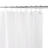 Kenney Heavyweight Mildew-Resistant PEVA Shower Curtain Liner, 70" W x