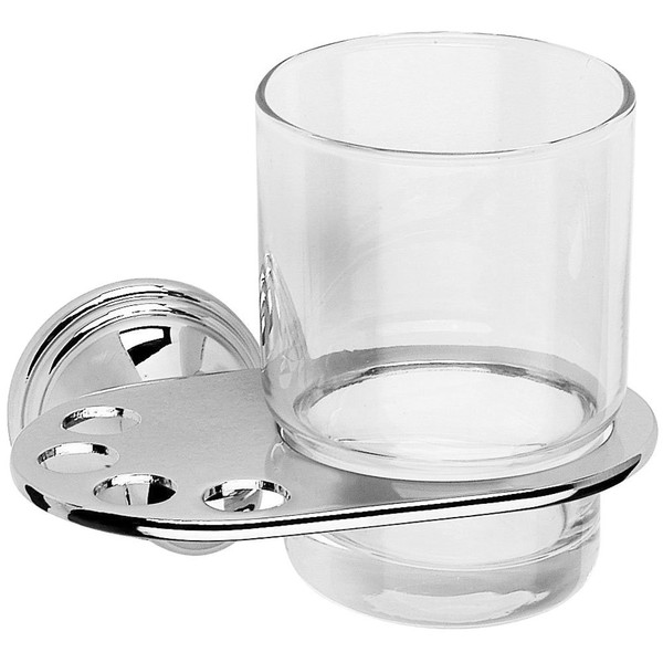 Croydex Westminster Tumbler & Holder Chrome FREE DELIVERY