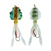 Squid Trap Fishing Lures for Saltwater Soft Artificial Rigged Squid