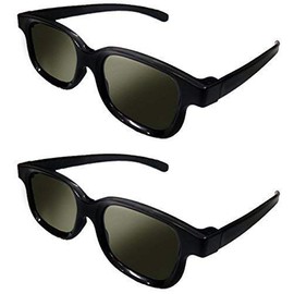 Lot of 2X RealD Technology 3D Polarized Glasses for TV/Movies/Cinema/HD