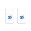 2 Pcs Dual Hole Mini Nasal Aroma Stick, Menthol Scent