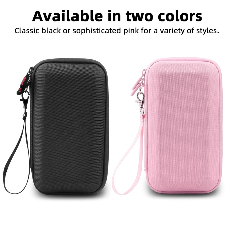 BRDRC Osmo Pocket 3 Case, Portable Carrying Bag Protective Hard