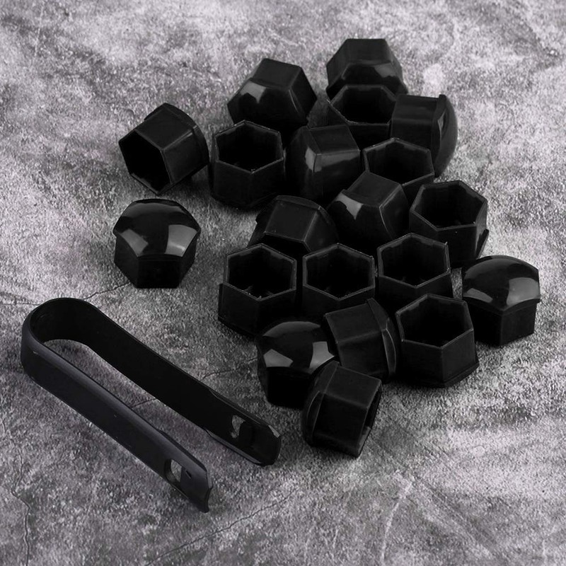 Car Wheel Nut Cap Covers - 20pcs, 21mm Nut Protection
