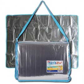 Medium Lightweight Silver Foil Picnic Mat - Waterproof 5-6 Person