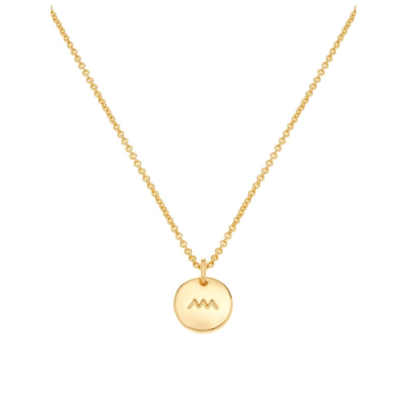 All We Are Rune Sowilo Crystal Pendant Chain Necklace for