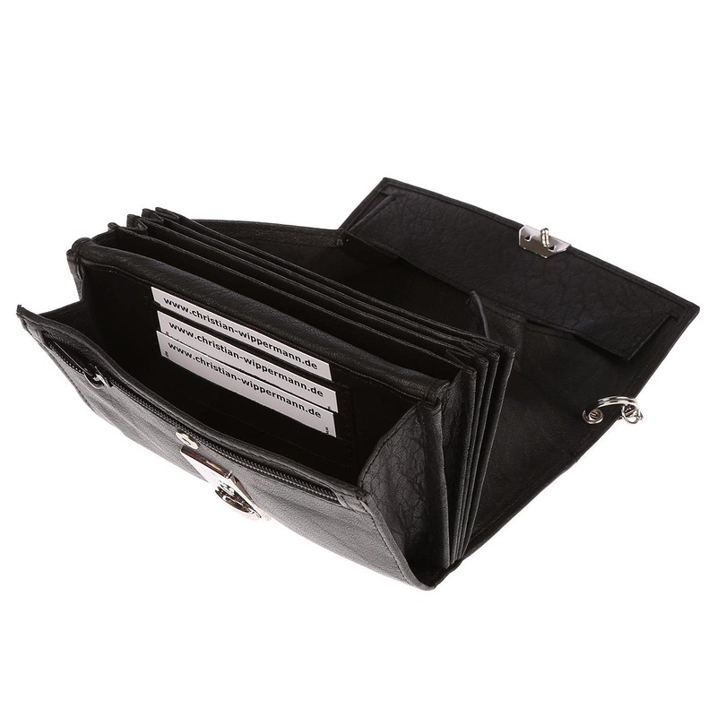 Christian Wippermann Waiter Wallet Real Leather - Large Waiter's Wallet