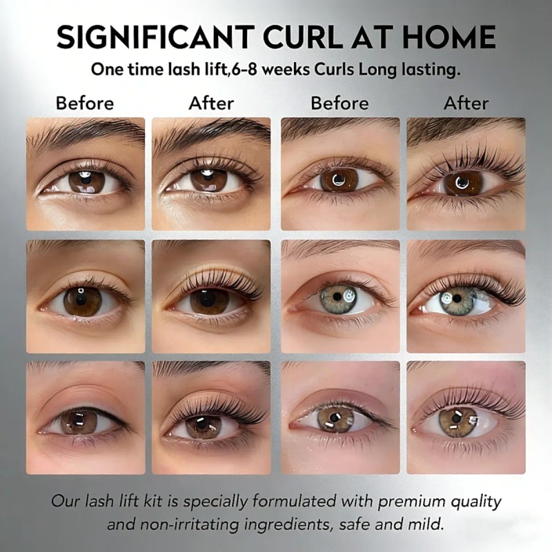 Lash Lifting Y Tinte Kit De Ceja Y Pestaña Con