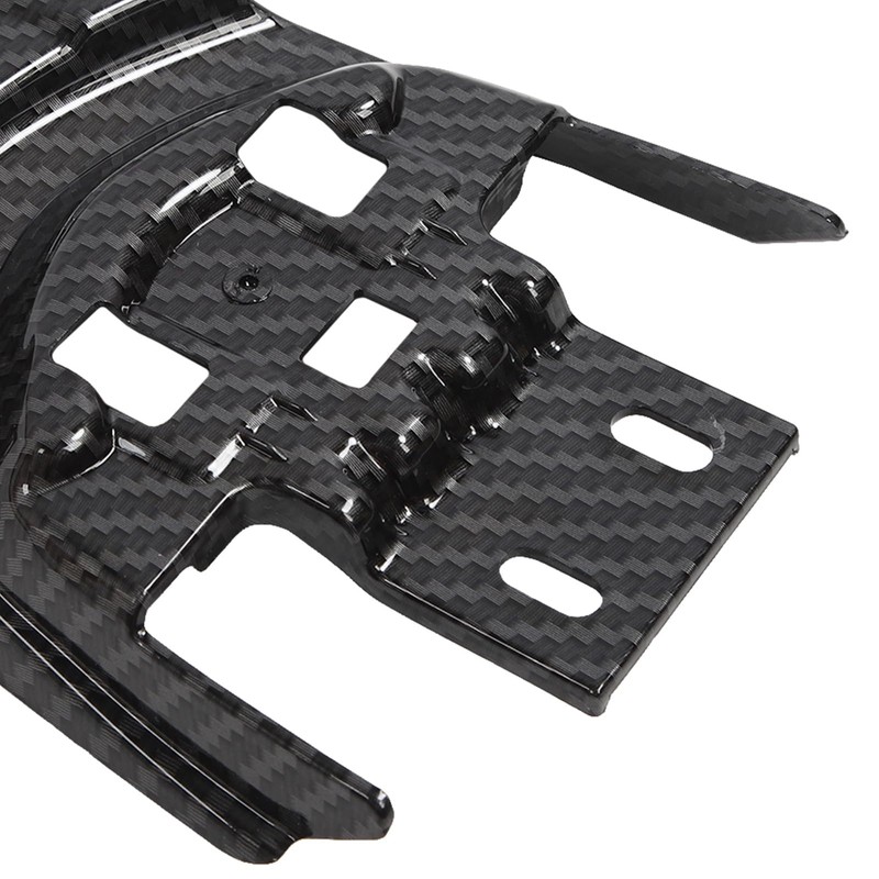 Motorcycle Rear Mudguard, Protective Carbon Fibre Pattern, Sturdy Rear Fender