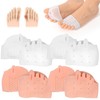 Zivyes 4 Pairs Silicone Toe Separators for Women and Men