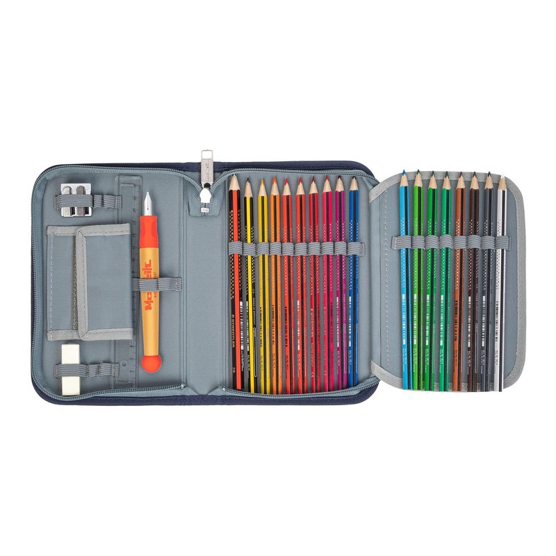 McNeill Pencil Case with Pens Bubble, Bubble, Casual