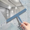 Richmirth Shower Glass Cleaner Squeegee, 9 Inch Width Silicone Bathroom