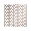 Lattice Panel with a Wave Decorative Design MDF Home &