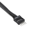 Iesooy Motherboard Front Panel Extension Cables, F Panel 9-Pin Male