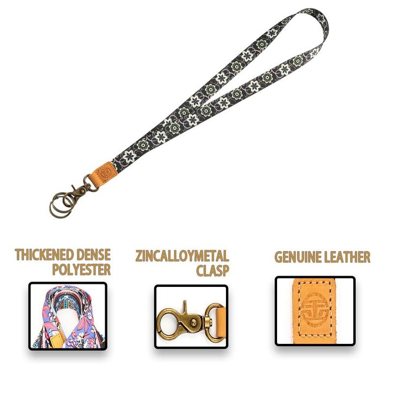 glodentai Lanyard for Keys, Cool Neck Strap Key Chain Holder,