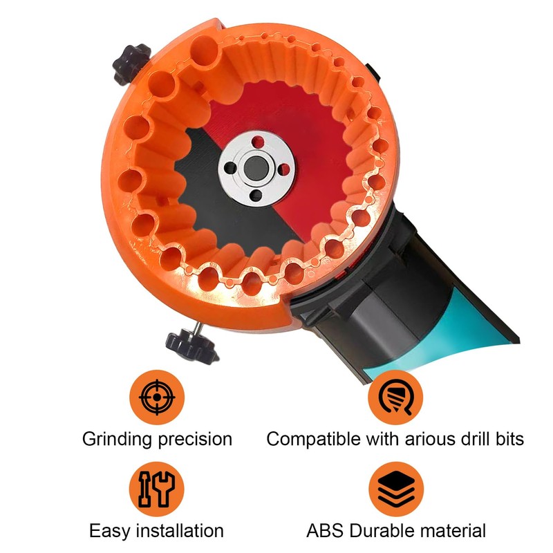 Drill Bit Sharpener Tool Power Drill Bit Sharpeners for Grinder