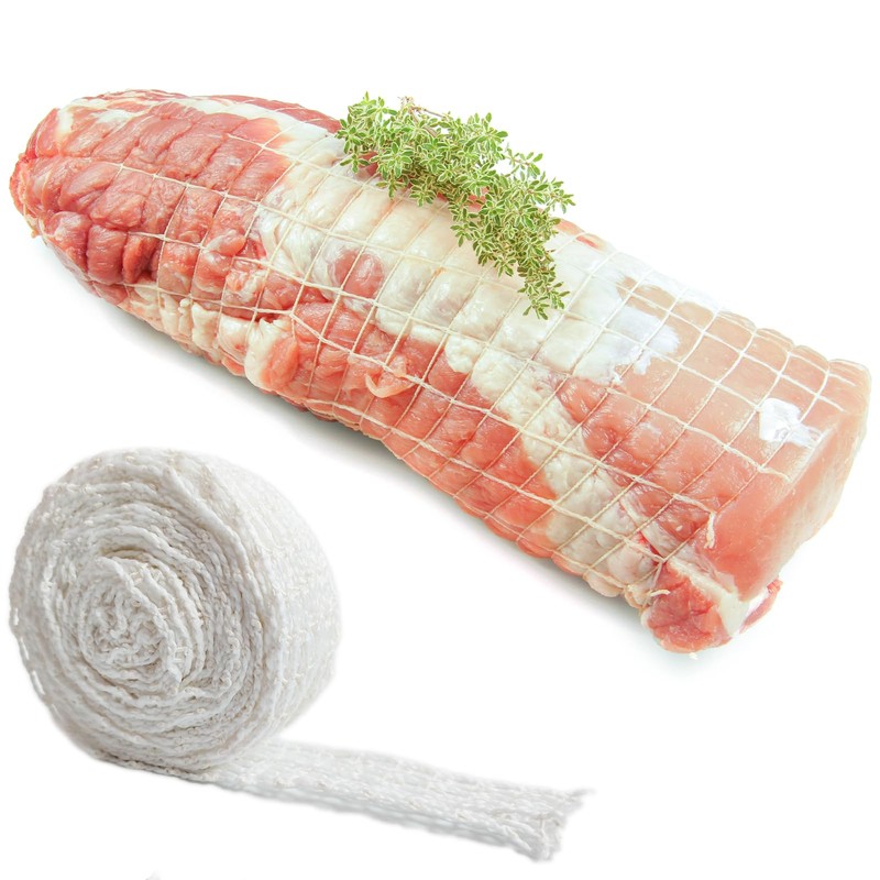 Towfed 16.4ft Meat Netting Roll, Size 16 Ham Sock Elastic