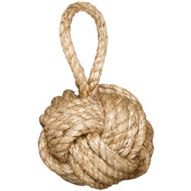 Two's Company Marseille Knot Door Stopper (3.3 lbs) - Jute