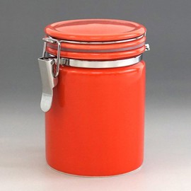 Zero Japan Tea Canister 100 TEA-100 CA Carrot Diameter 3.1 x H4.5 inches (80 mm) x H115 mm