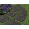 Nicoman Marble Effect 30x30x2.5cm Square Stomp Stone Recycled Rubber Steps