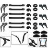 AZFVBQL 34PCS Eyeglasses Retainers Silicone Glasses Temple Holders Anti-slip Protectors