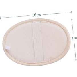 Baluue Banda Cómoda para Baño 2 Esponjas Exfoliantes de Lufa Natural y Cuidado Corporal Ideales para Spa de Hombres y Mujeres
