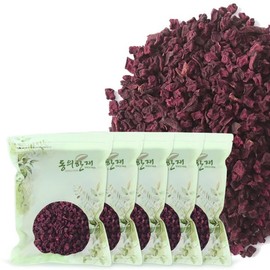 Donguihanjae 동의한재 최상품 땅끝마을 해남 레드비트차 말린 비트 600g x 5개 Donguihanjae Premium Red Beet Tea from Ddangkkeut Village, Haenam, Dried Beets 600g x 5 packs