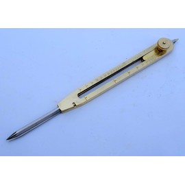 brass gift store Proportional Divider Engineer Drafting Tool 9 INCH Scientific Steel Point