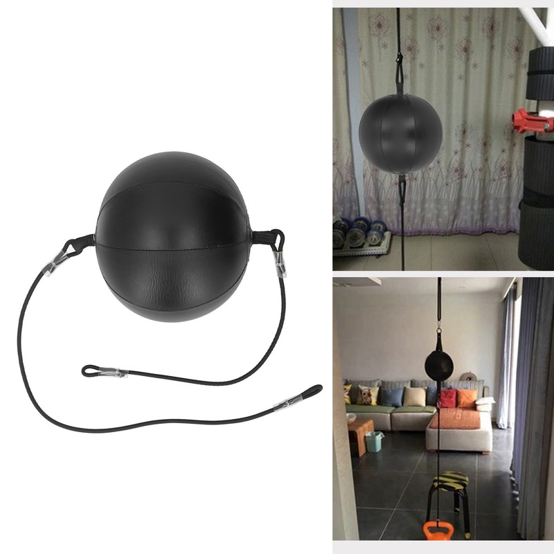 Double End Punching Ball with Adjustable Cord Pump Rebounds Quickly