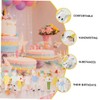 Operitacx 3pcs Hand Hand Birthday Greeting Cards Adorable Party Adornment