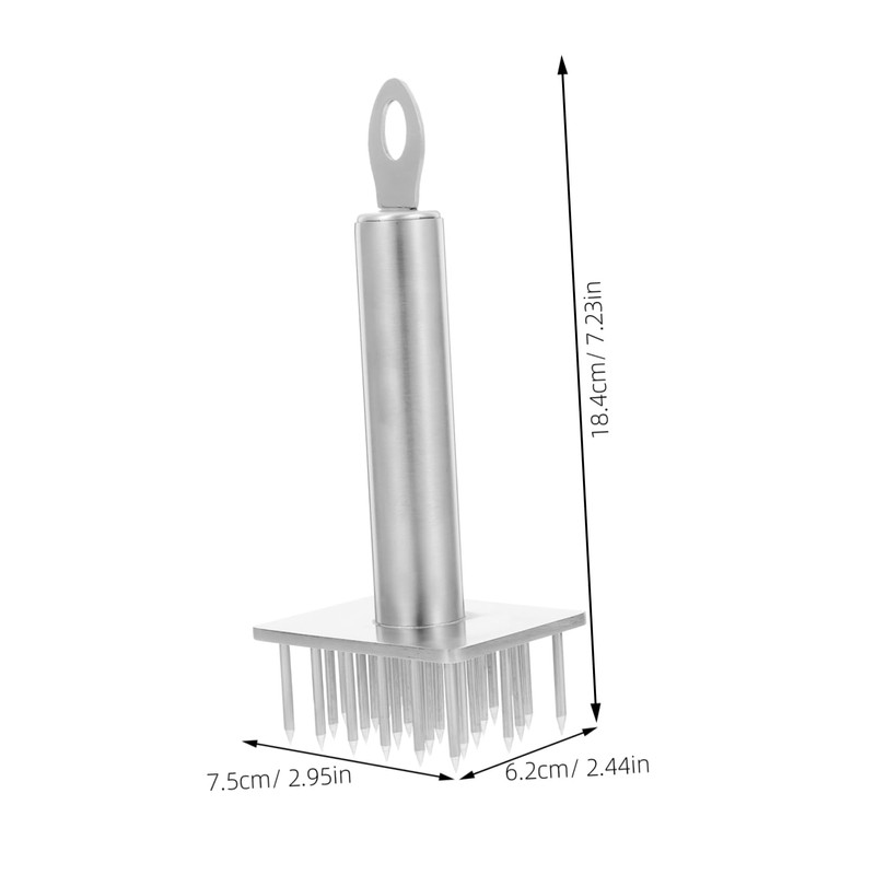 GLEAVI Stainless Steel Meat Inserter Tool for Efficient Pork Insertion