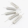 Qjaiune 10Pcs Cement Resistor 10W 500 Ohm Resistor, Ceramic Resistor