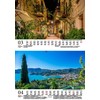 Travel Magic Mediterranean Wall Calendar DIN A5 for 2025 Mediterranean